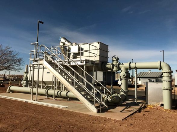 The City of Winslow, AZ recently upgraded its 2.2 MGD wastewater plant which will increase the efficiency of its operations, replace its clarifiers and headworks, upgrade its oxidation ditch, and upgrade many plant support components in this $7 million construction project completed by Integrated Water Services, Inc. (IWS). [...]