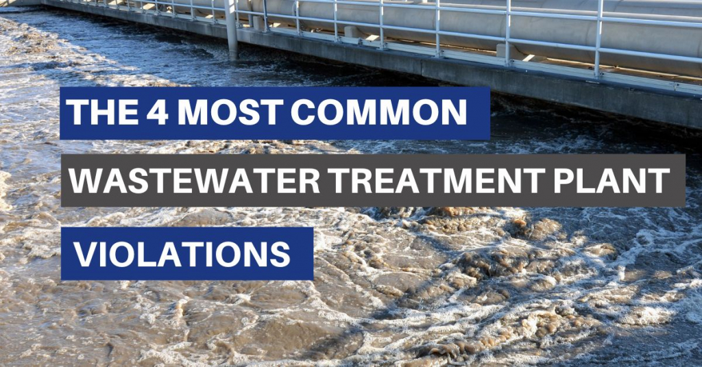 Common Wastewater Treatment Plant Violations IWS Common wastewater treatment plant violations iws