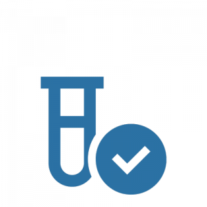 icon symbolizing that BluBox MBR modular membrane bioreactors provide exceptional permeate quality