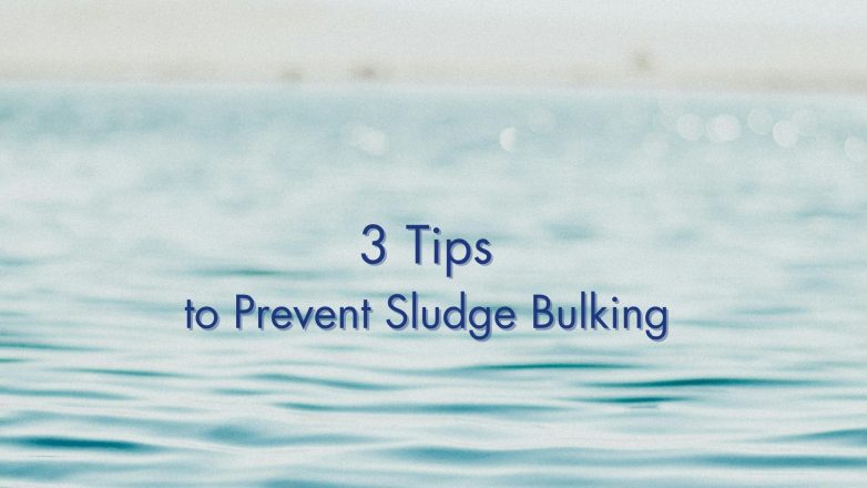 Getting out in front of any sludge bulking tendencies will improve the efficiency of the treatment process.