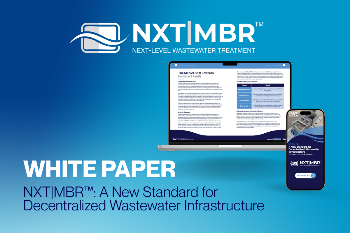 NXT|MBR™: High-Performance Water Reclamation System